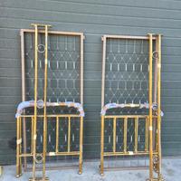 antichi letti in ottone