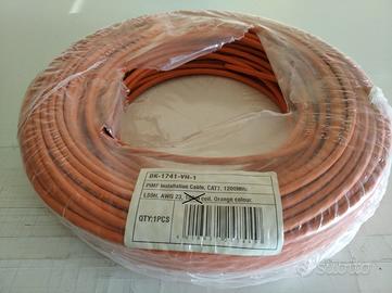 Cavo rete LAN Ethernet Cat7 77 metri Nuovo