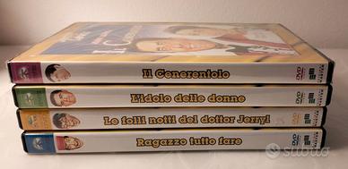 4 DVD FILM Jerry Lewis usati + 1 NUOVO