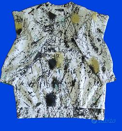 Felpa Bershka Splatter TG S