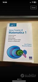 Libro matematica 1 di Ciro D’Apice e Rosanna Manzo