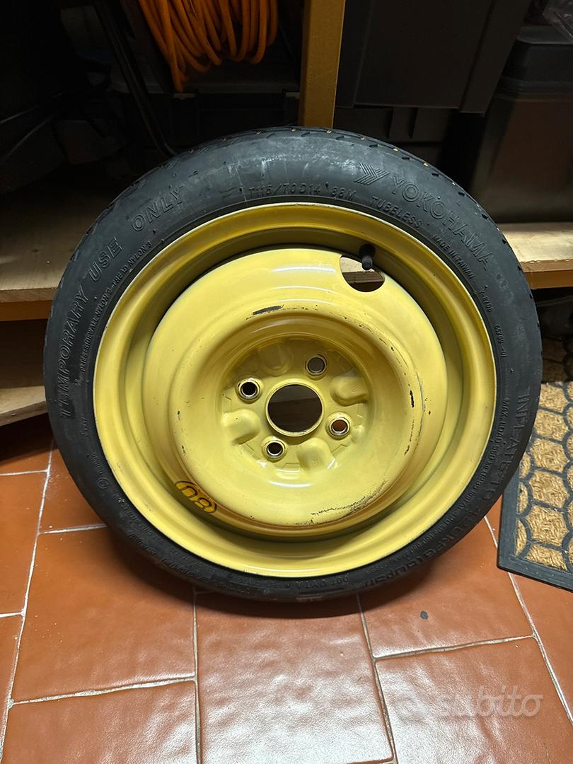 Ruotino Di Scorta 17" Per Honda Civic 5 Fori (escluso Type R) – Pneumatico 125/80R17, Universale E Affidabile