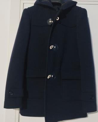 Cappotto uomo Blue scuro con cappuccio