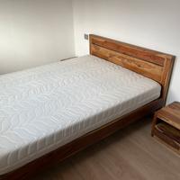 Letto matrimoniale e comodini Maison du Monde