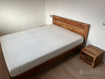 Letto matrimoniale e comodini Maison du Monde