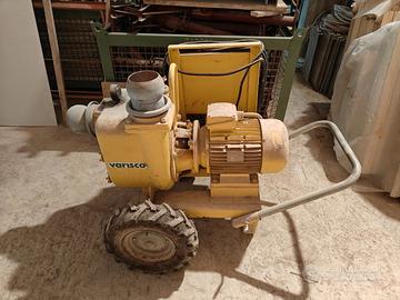 Pompa Varisco con motore Lafert 5 kW + tubi e racc
