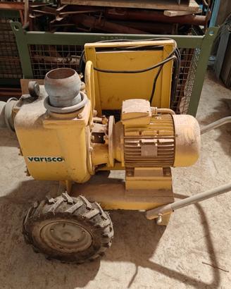 Pompa Varisco con motore Lafert 5 kW + tubi e racc