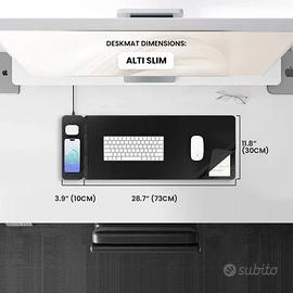 JOURNEY ALTI SLIM Desk Mat Wireless Charging Nuovo