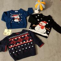 maglioni Natale, 6-9 mesi