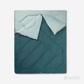 Sacco a pelo campeggio doppio | kaki