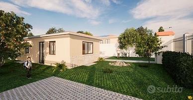 Inizi Litorale Margine Rosso villa in Costruzione