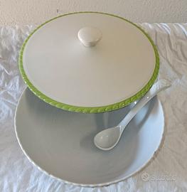 GALVANI ZUPPIERA VINTAGE IN CERAMICA 