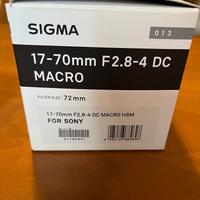 Sigma 17-70 mm F2.8-4 DC Macro HSM (Sony)