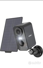 2 Telecamere wifi con pannello solare