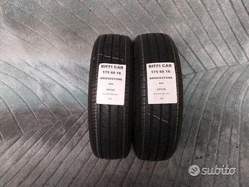 2 gomme 175 60 16 bridgestone a147