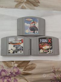 TRE GIOCHI NINTENDO 64 FUNZIONANTI PERFETTAMENTE 