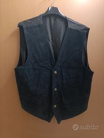 Gilet in pelle
