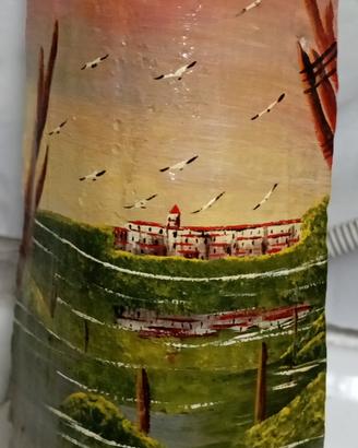 tegole dipinte a mano 