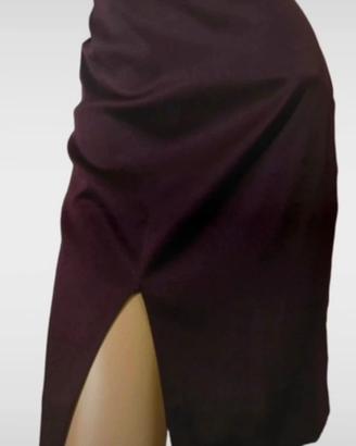 Sisley gonna donna viola taglia L