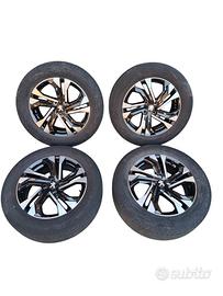 4 CERCHI IN LEGA '17 CON PNEUMATICI 215/65/R17 PEU