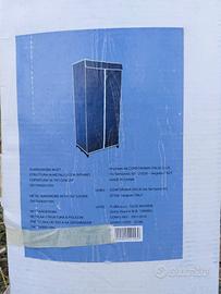 Guardaroba in kit Struttura in metallo con ripiano