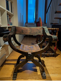 poltrona savonarola dantesca antica