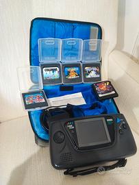 Nintendo Game Gear + 6 videogiochi 
