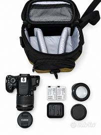 Canon EOS 700D + obiettivo 18-55mm STM e accessori