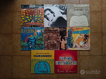 8 Lp ROBERTO VECCHIONI dischi musica italiana