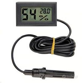 Termo/Igrometro con sonda x AcquaTerrari, Grow Box