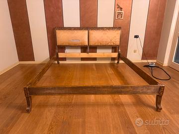Testata letto con cornice vintage
