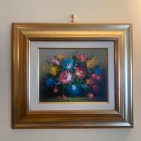 Quadro olio a su tela