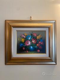 Quadro olio a su tela