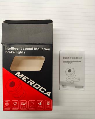 Luce posteriore bici, ricaricabile 