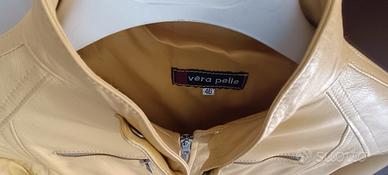 Ribassato Giubbino primaverile in pelle