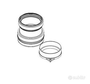 KIT FUMI SDOPPIATO CALDAIE BERETTA