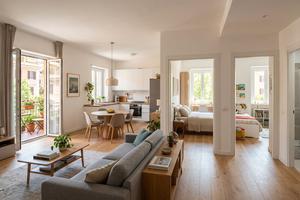EUR MAGLIANA / QUADRILOCALE con BALCONE E P.AUTO