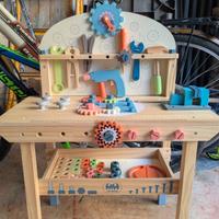 Banco lavoro bambini in legno