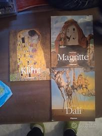 Lotto 3 riviste artisti espresso Dalì Klimt Magrit