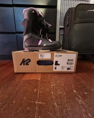 Scarponi da Snowboard K2 bambina misura 35.5