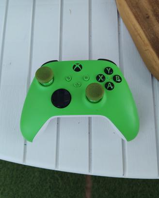 joystick Xbox series x/s verde con gommini