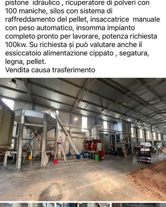 impianto pellet completo 