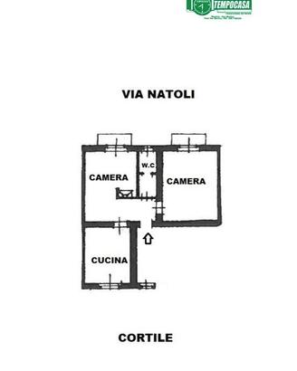 Ampio bilocale oltre accessori in via Piazza Dant