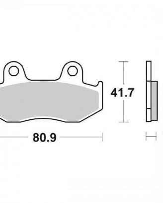Pastiglie freno Honda CH CR MTX XR - SBS 129HF