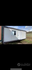 Container 3mx6m con bagno e 2 stanze