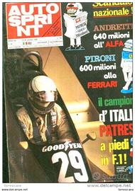 AUTOSPRINT ANNATE DIVERSE UN NUMERO A SCELTA VEDI