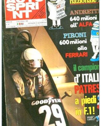 AUTOSPRINT ANNATE DIVERSE UN NUMERO A SCELTA VEDI