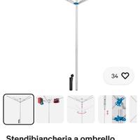 stendibiancheria a ombrello.