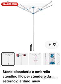 stendibiancheria a ombrello.
