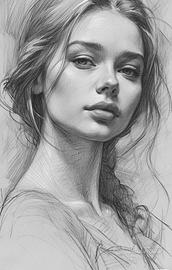 Commissiona ritratto a matita